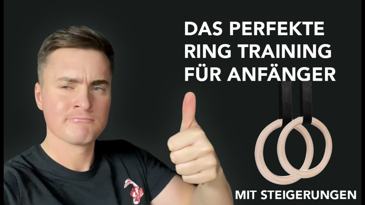 Ring Training für Anfänger | Aufbau der Grundmuskulatur | Mit Steigerungen zum nachmachen