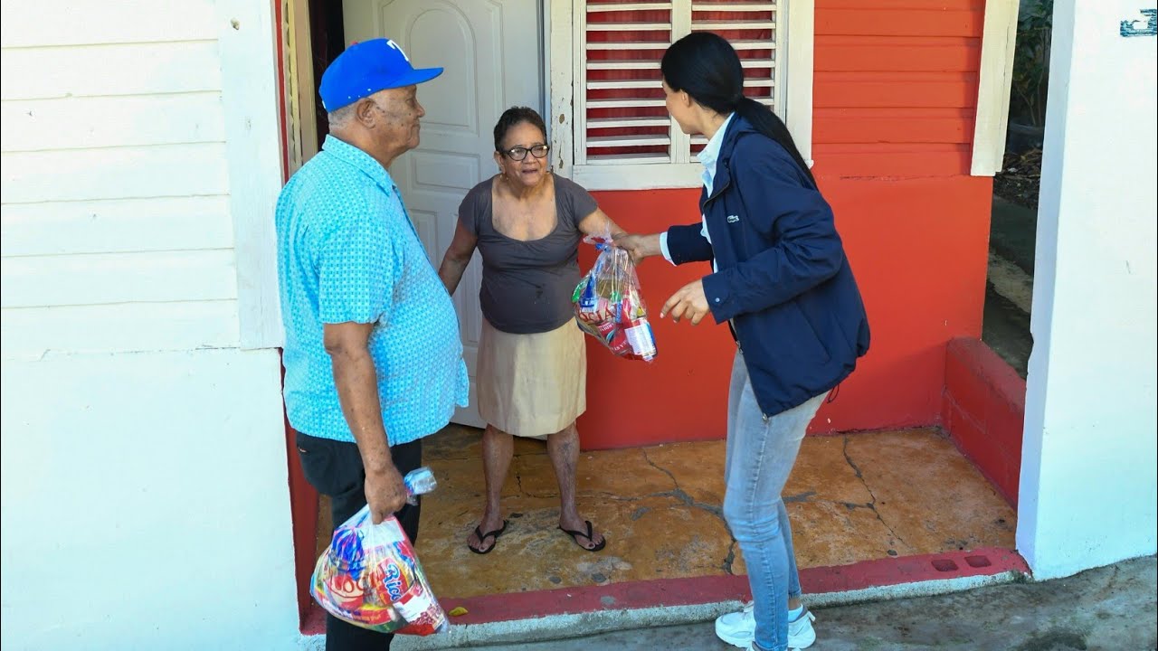 Entrega de raciones crudas en📍Santiago Rodriguez #Dasac