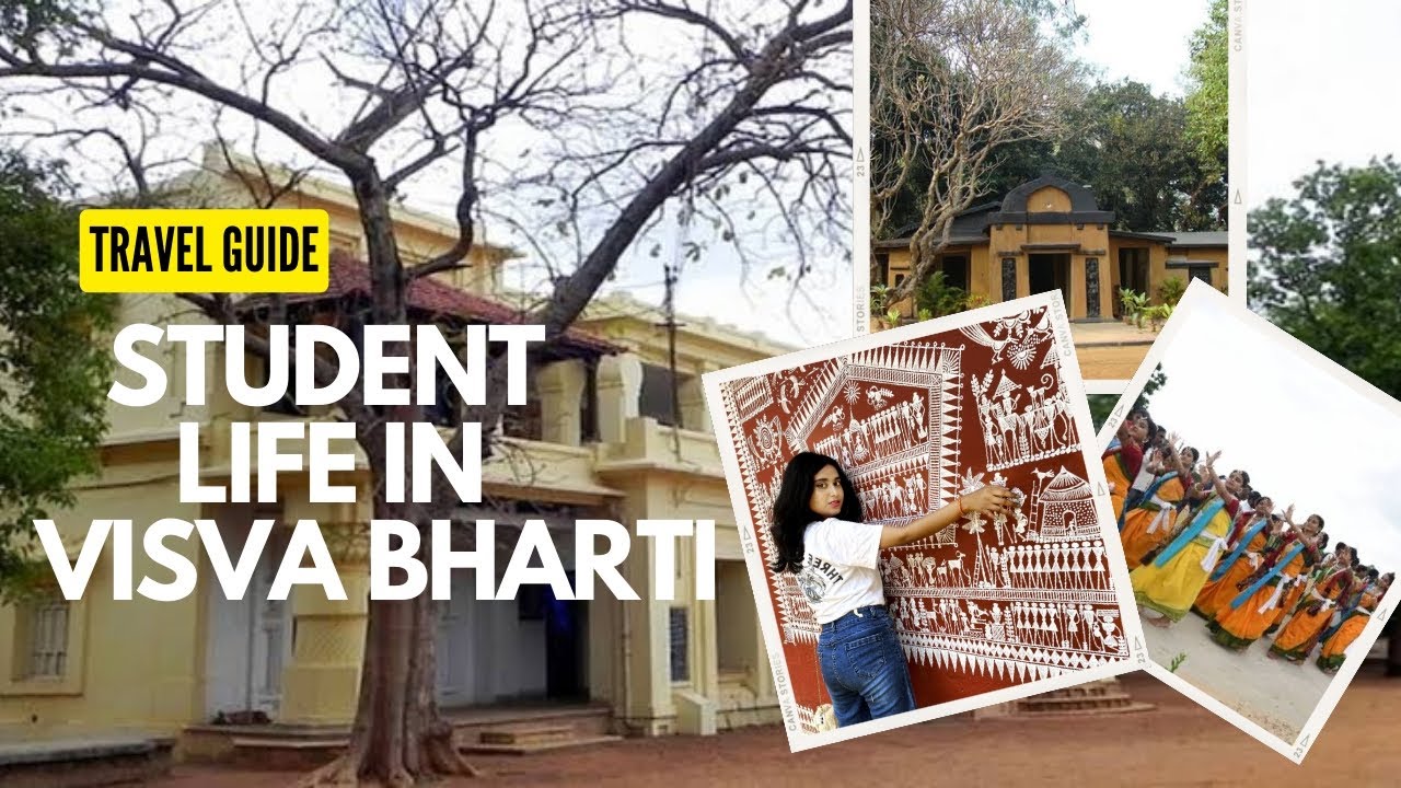 STUDENT LIFE IN VISVA BHARTI || Santiniketan || A pleasant environment for study ||
