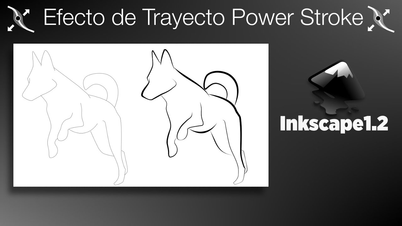 Cómo Aplicar el Efecto de Power Stroke Inkscape 1.2