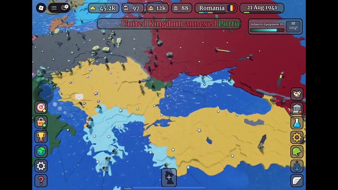 Getting jumped the whole time as Romania