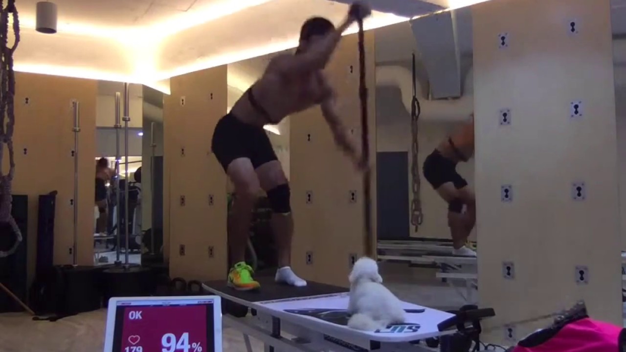 Indoor sup ergo training