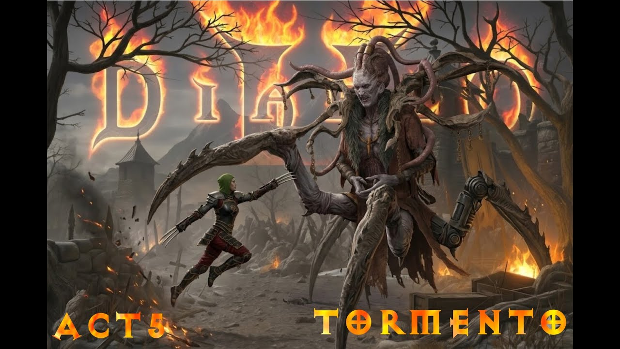 Diablo II: Resurrected™ - Ato 5 - Assassina - Tormento