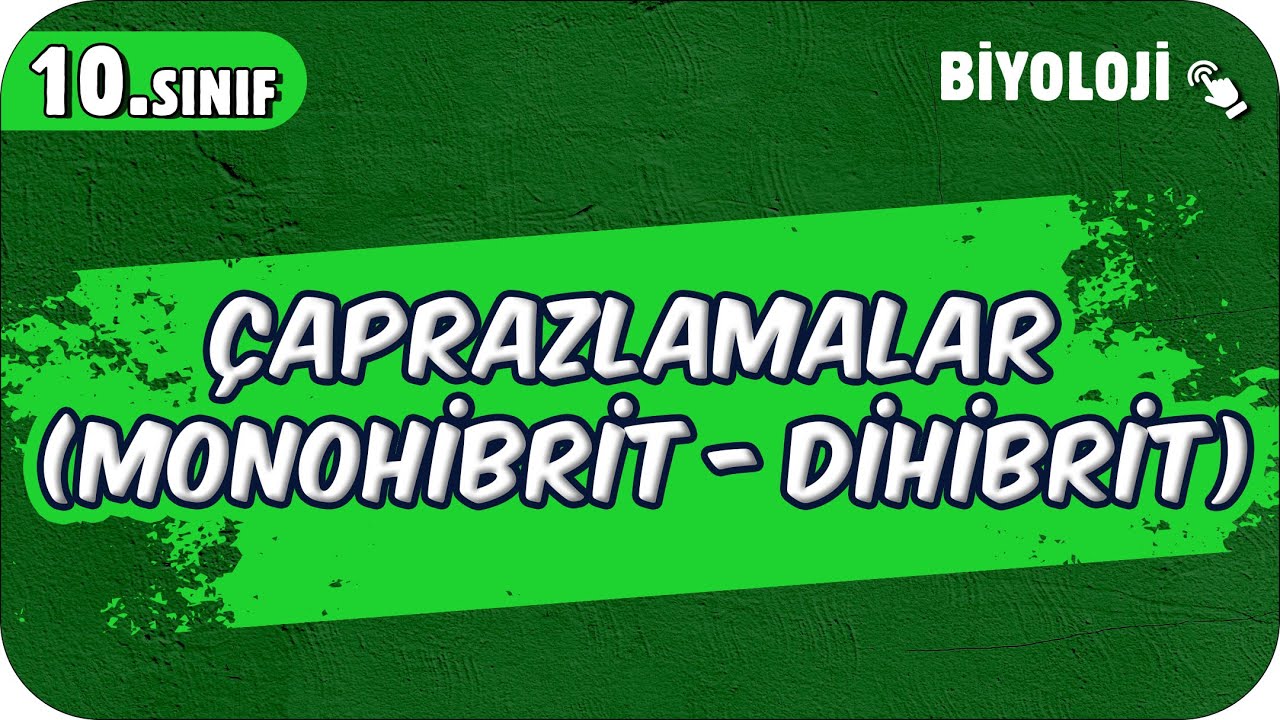 Çaprazlamalar | 10.Sınıf Biyoloji #2025