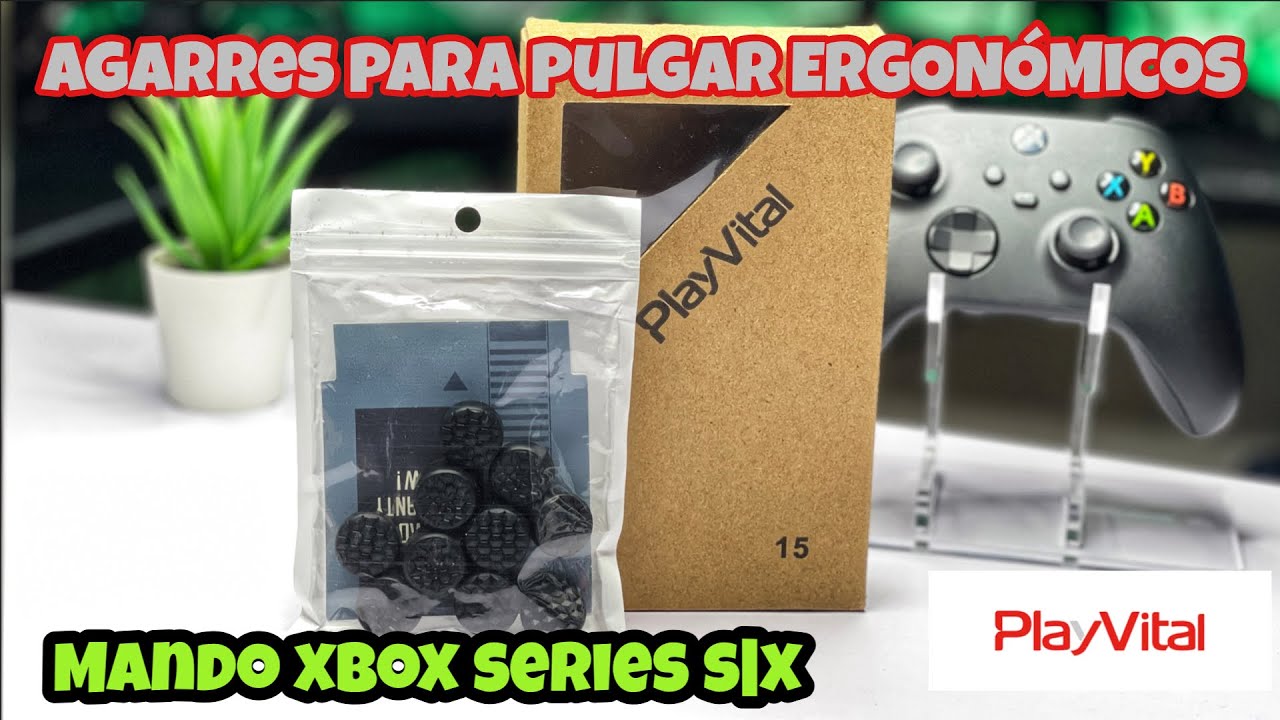 Agarres Para Pulgar Ergonómicos PLAYVITAL Para Mando XBOX SERIES  S/X