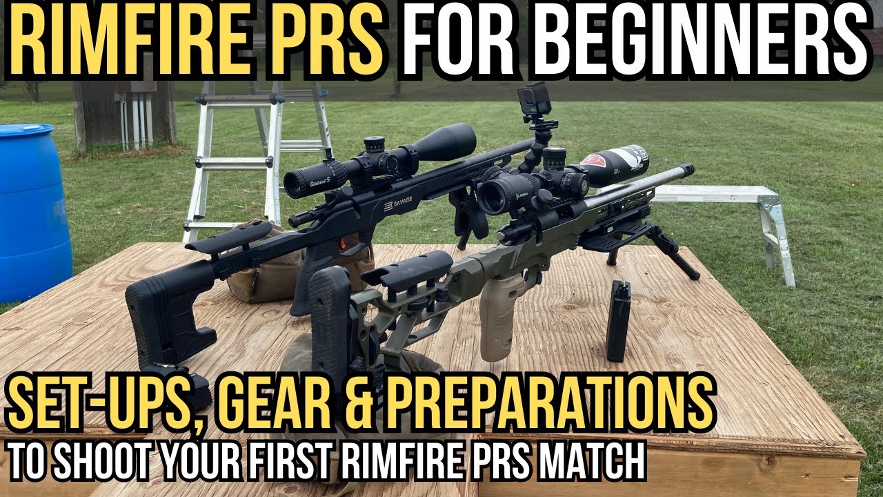 INTRO to Rimfire PRS | What you NEED, what you DON'T & How To Prepare Yourself for YOUR FIRST MATCH!