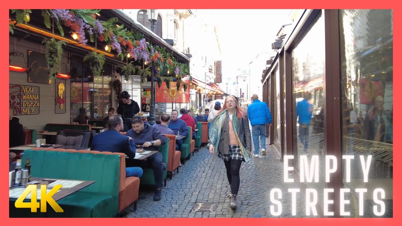 Walking Through Old Town Bucharest in 4K 🇷🇴 | Real City Walk