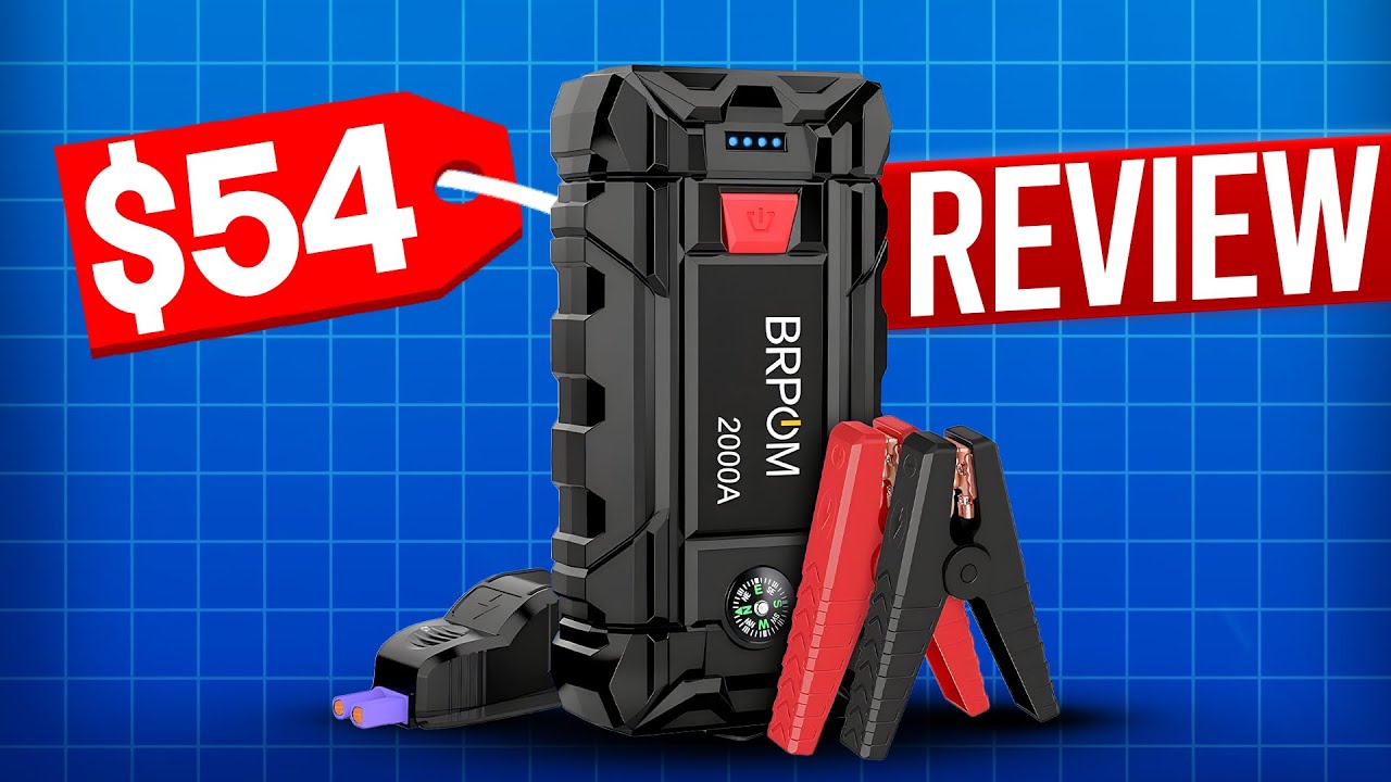 Which Car Jump Starter Is Best? find out now BRPOM car jump starter kit - detailed review Budget 54$