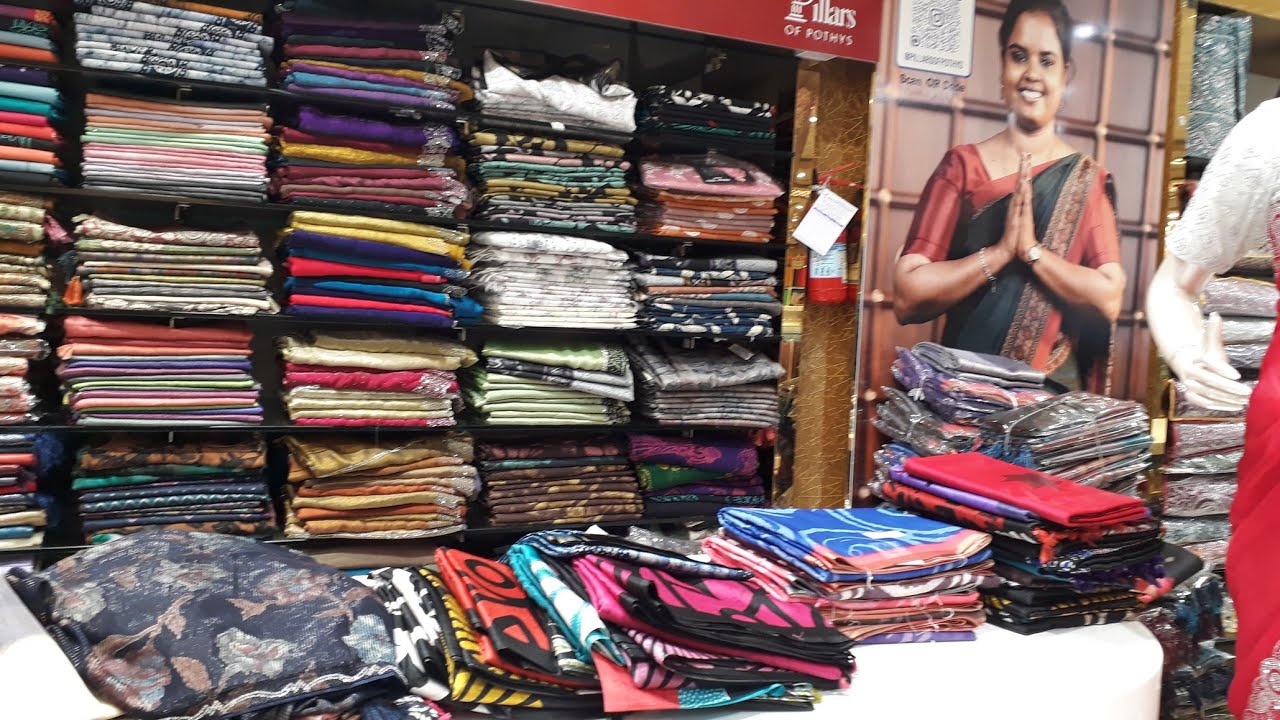 🔥நம்ம போத்தீஸ்ல🤩 new model சூப்பர் சாஃப்ட் சைனிங் கிரேப் சாரீஸ் super office wear sarees 👌🌷🌷