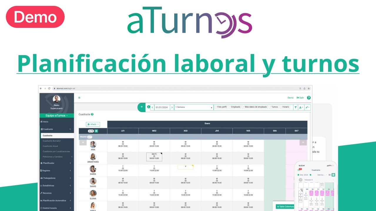 Demo aTurnos: Cómo Gestionar Turnos y Personal de forma Eficiente 2026