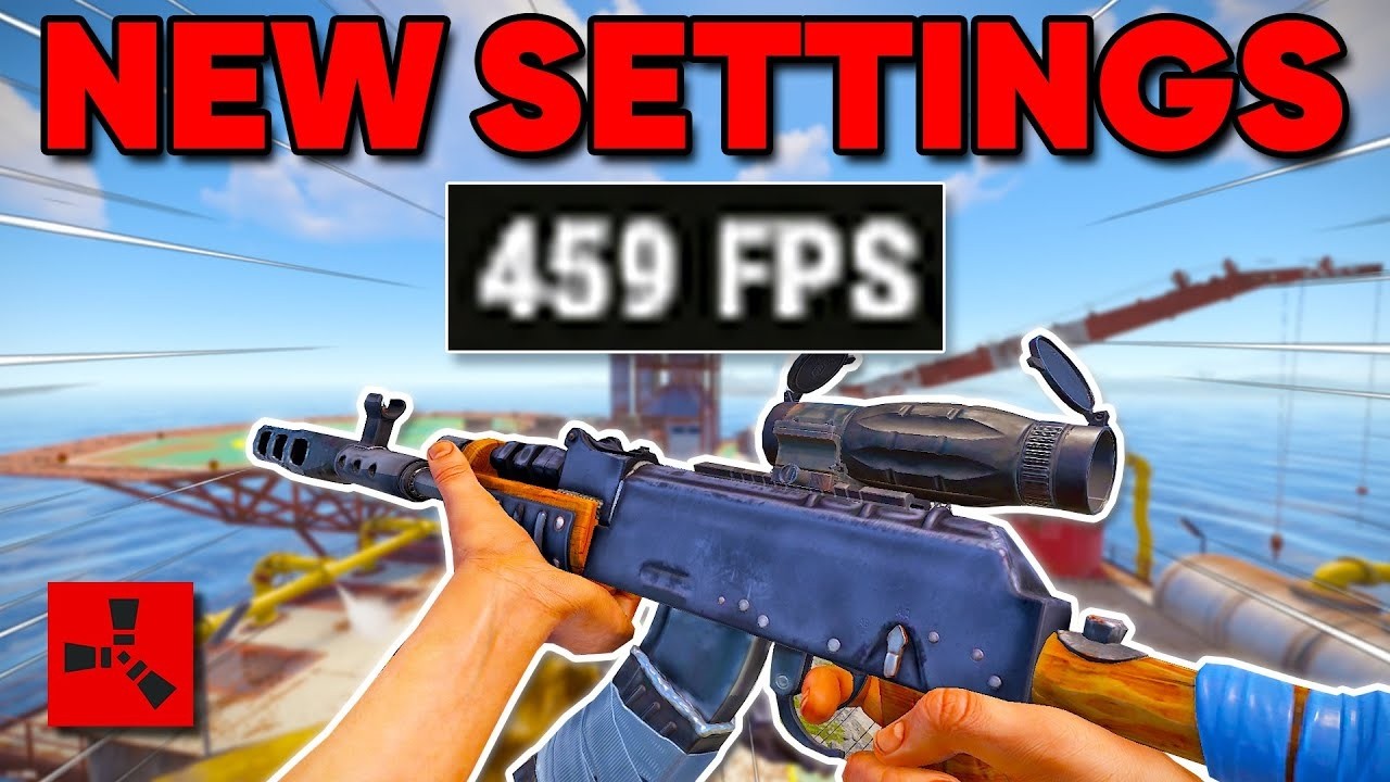 RUST SETTINGS + PVP 2026 | 1050 TI - 1060 - 1070 TI 2060 TI 2070 - 2080 | + 30 FPS
