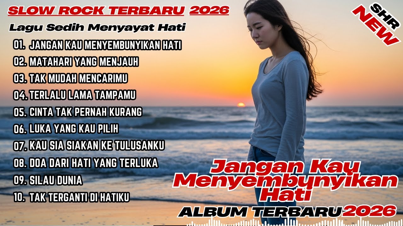 Slow Rock Sedih 2026 Full Album 💔 | Lagu Patah Hati Paling Menyayat Jiwa Nonstop | SHR Slow Rock.