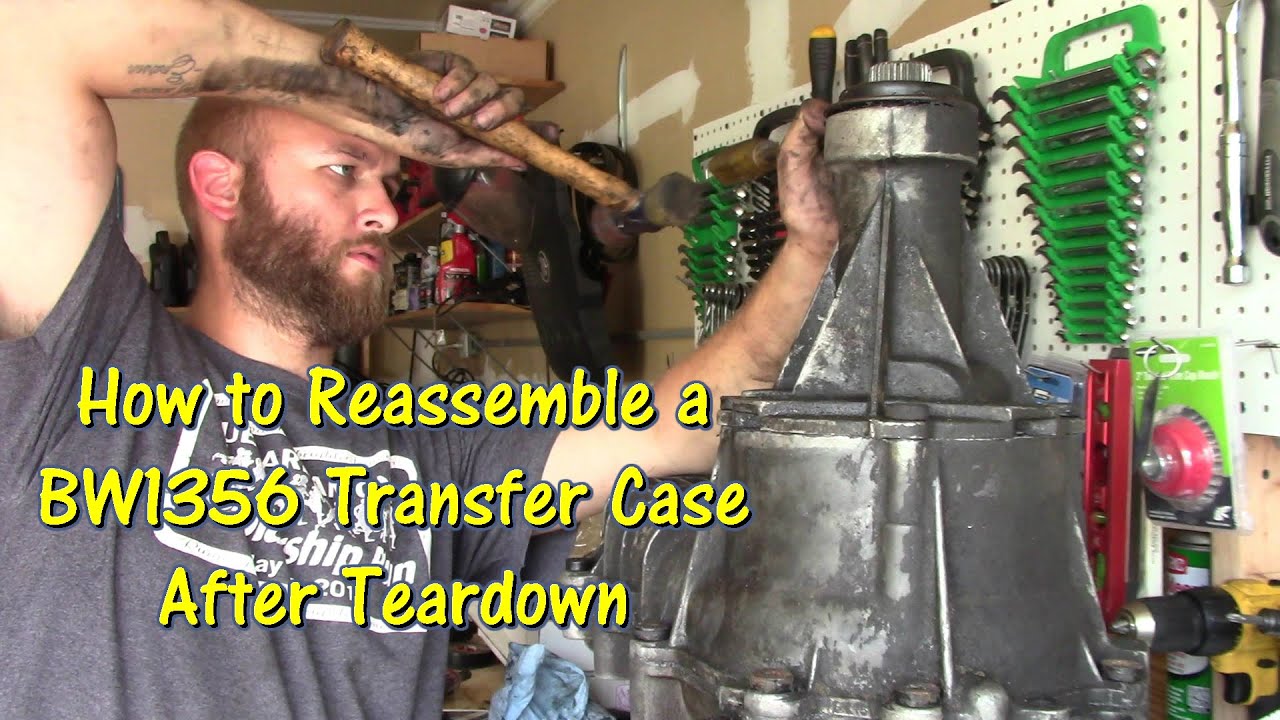 How to Reassemble an F-Series & Bronco BW1356 Transfer Case after Teardown by @GettinJunkDone