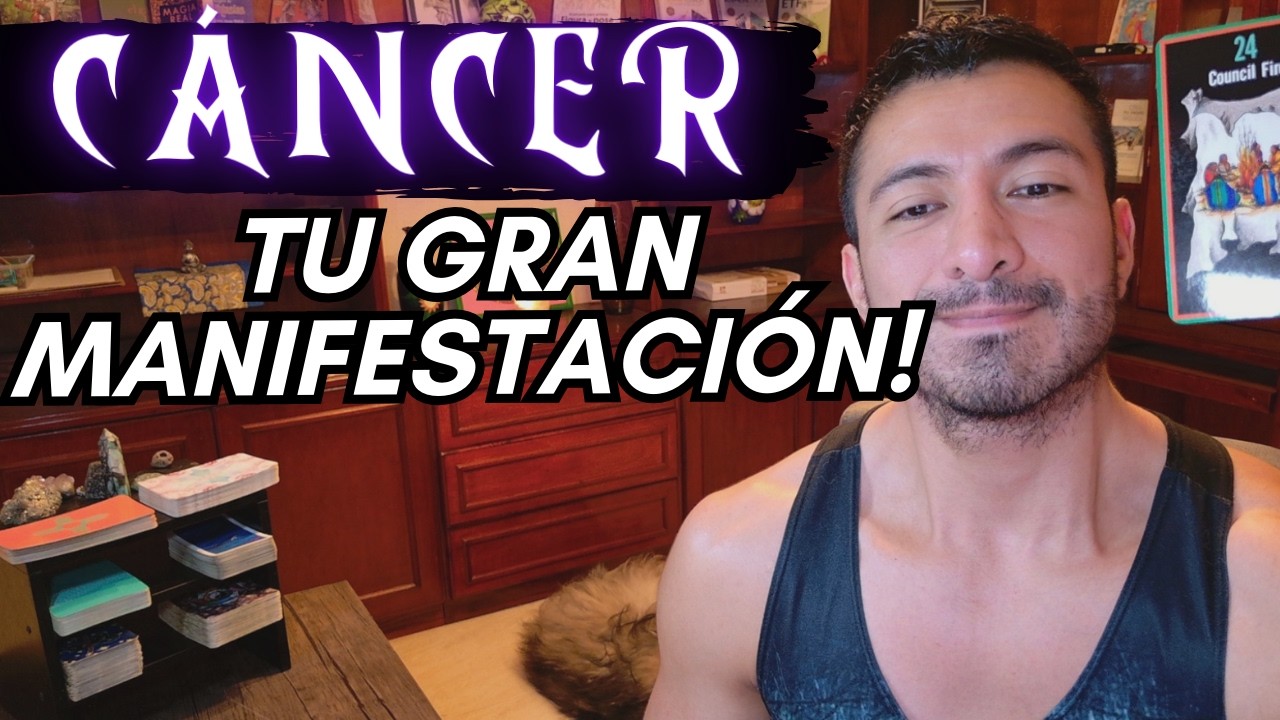 CÁNCER! PASARÁ ALGO DIVINO! POSIBILIDADES NUEVAS QUE MANIFIESTAS! DISFRUTA Y ACTIVA TU MAGIA!