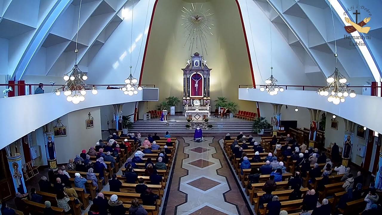 Msza Św. - Kościół Bernardynów w Lublinie