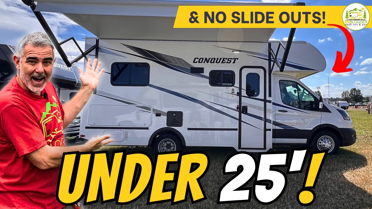 3 Small Class C RVs Under 25' With NO Slide Outs: 2025 Models