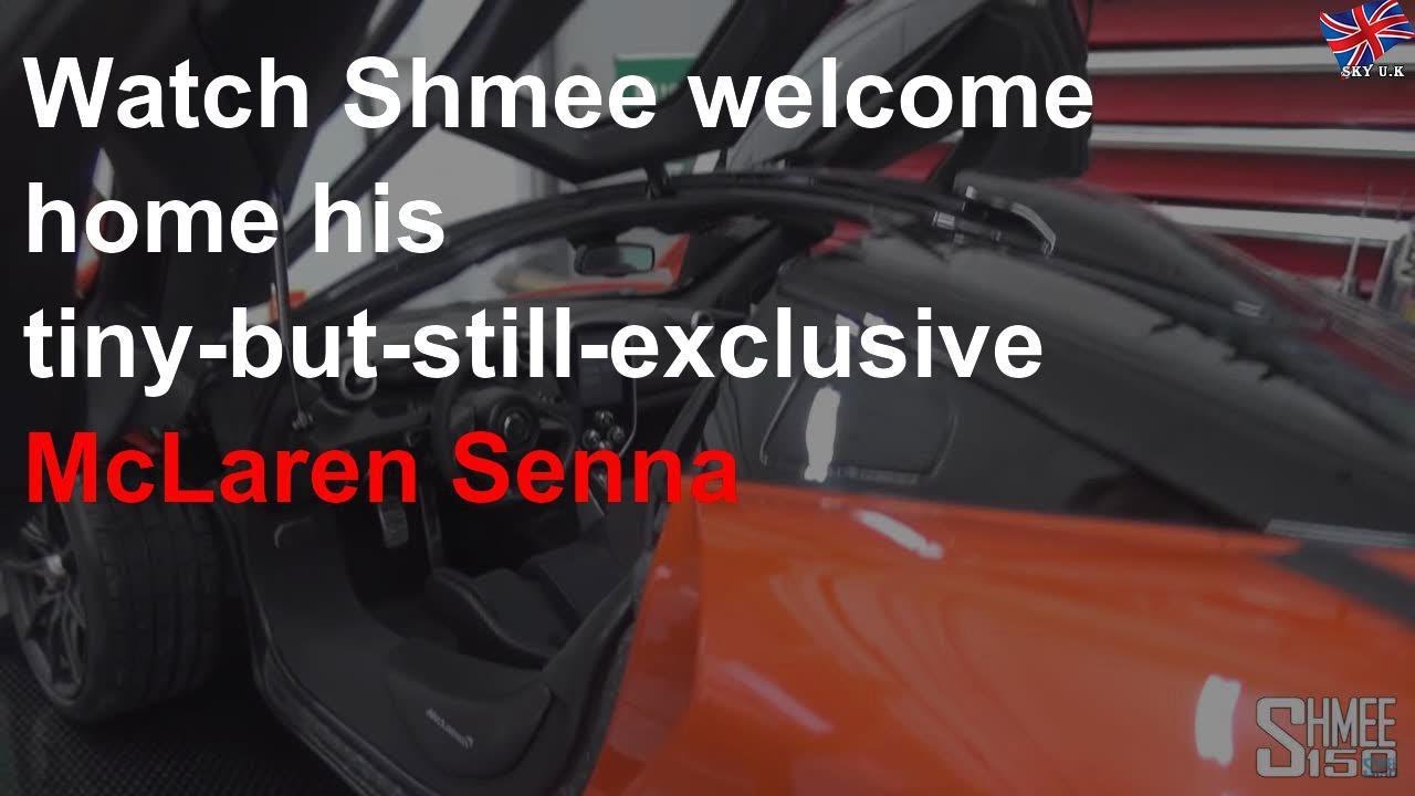 Watch Shmee welcome home his tiny-but-still-exclusive McLaren Senna