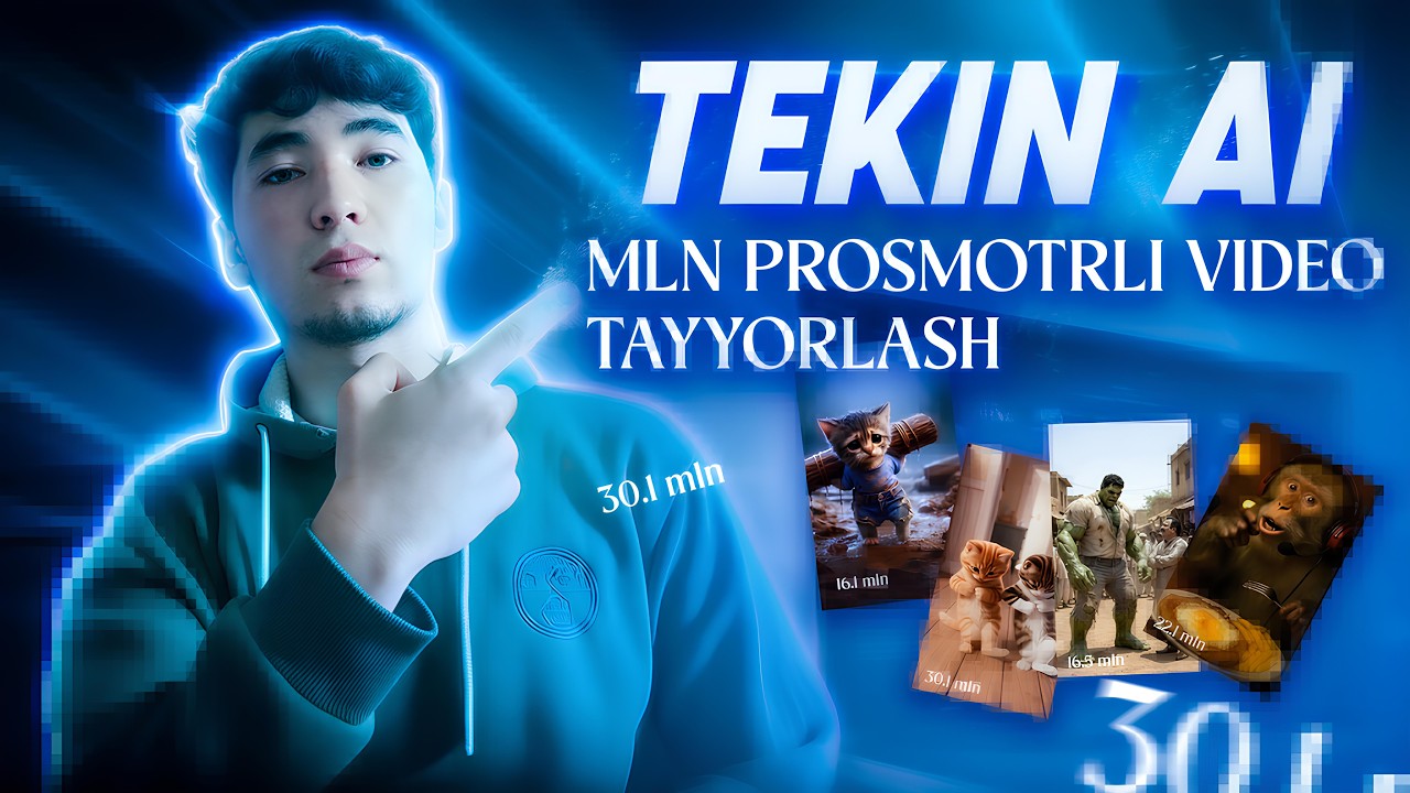 TEKIN AI bilan DAROMAD QILISH 😱 | 0 so‘m bilan boshlash mumkin!”