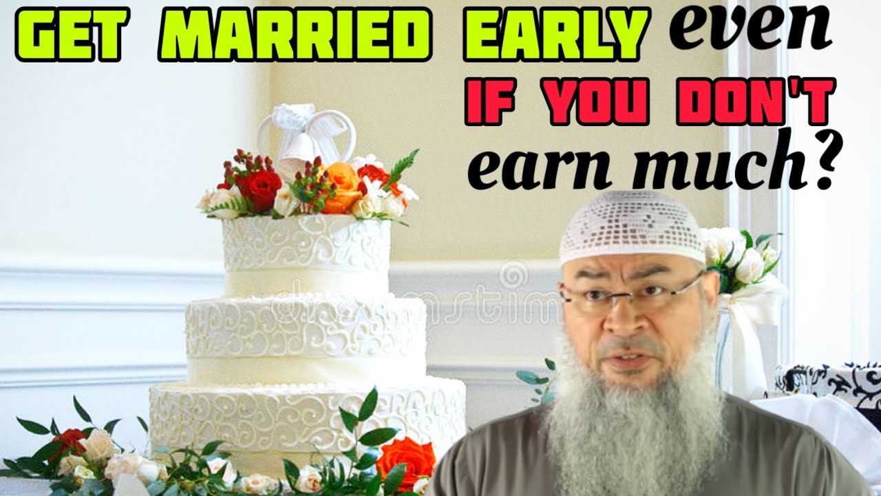 Sheikh said men should get married as rizq will come even if you're unable to provide Assim alhakeem