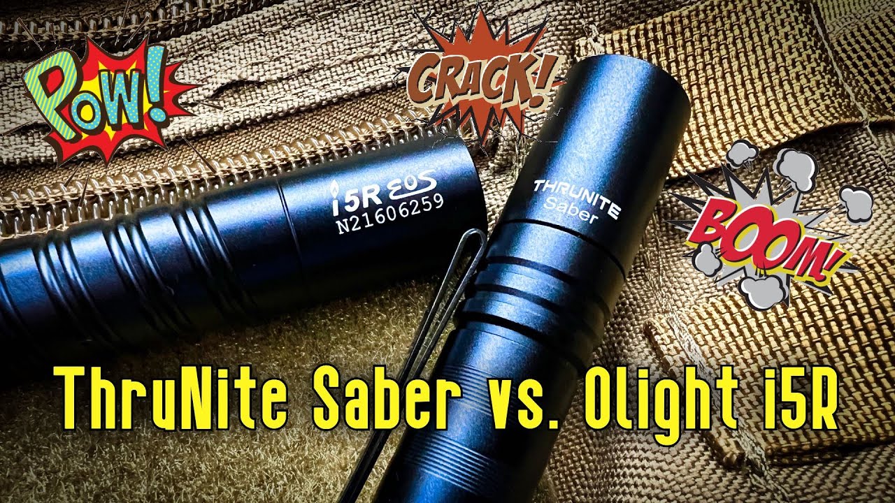 ThruNite Saber vs. Olight i5R: A Comprehensive Comparison