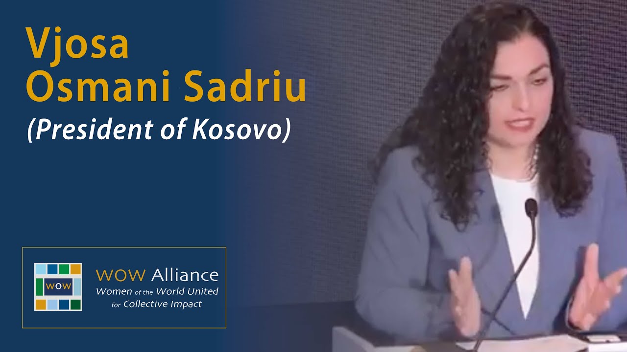 Vjosa Osmani Sadriu (President of Kosovo)