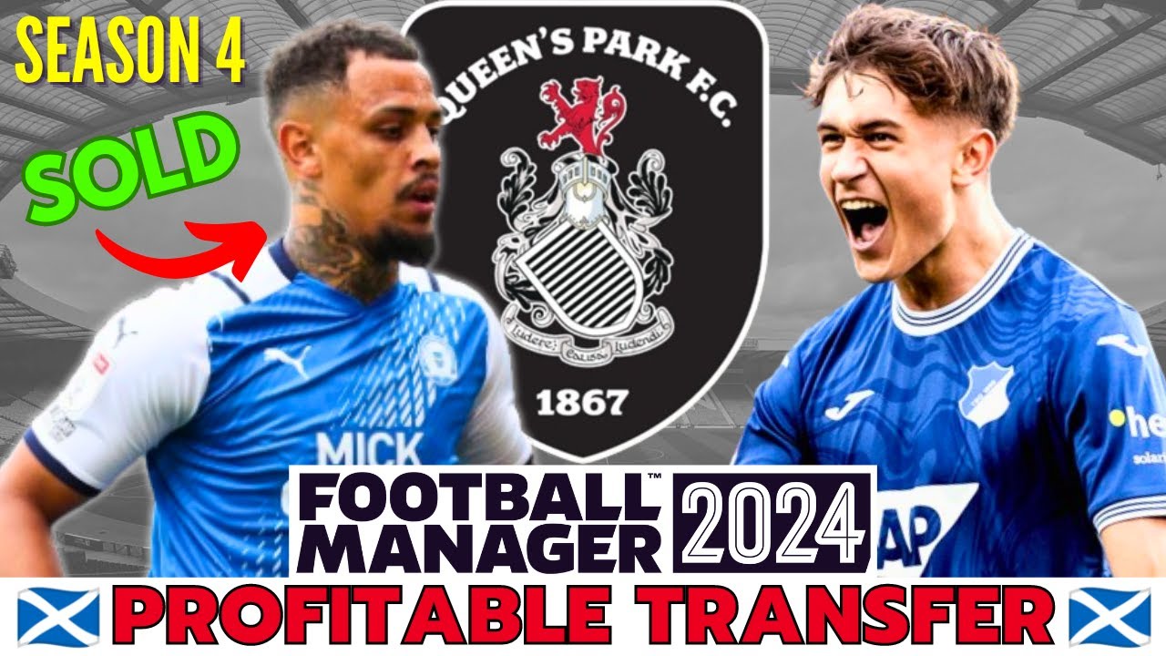 How to make SIGNINGS to SELL for a PROFIT! | Queen's Park FM24 Save | #4 | Football Manager 2024