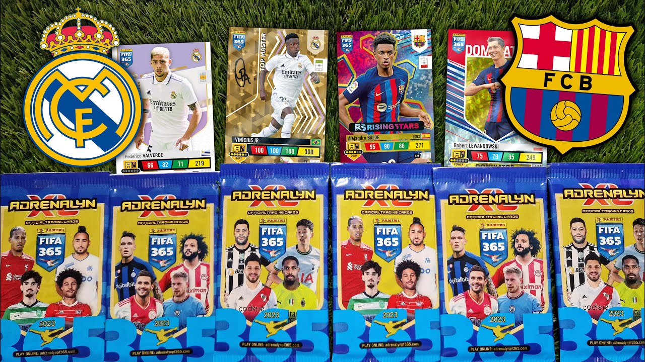 Panini FIFA 365 2023 Adrenalyn XL El Clásico | Real Madrid - Barcelona