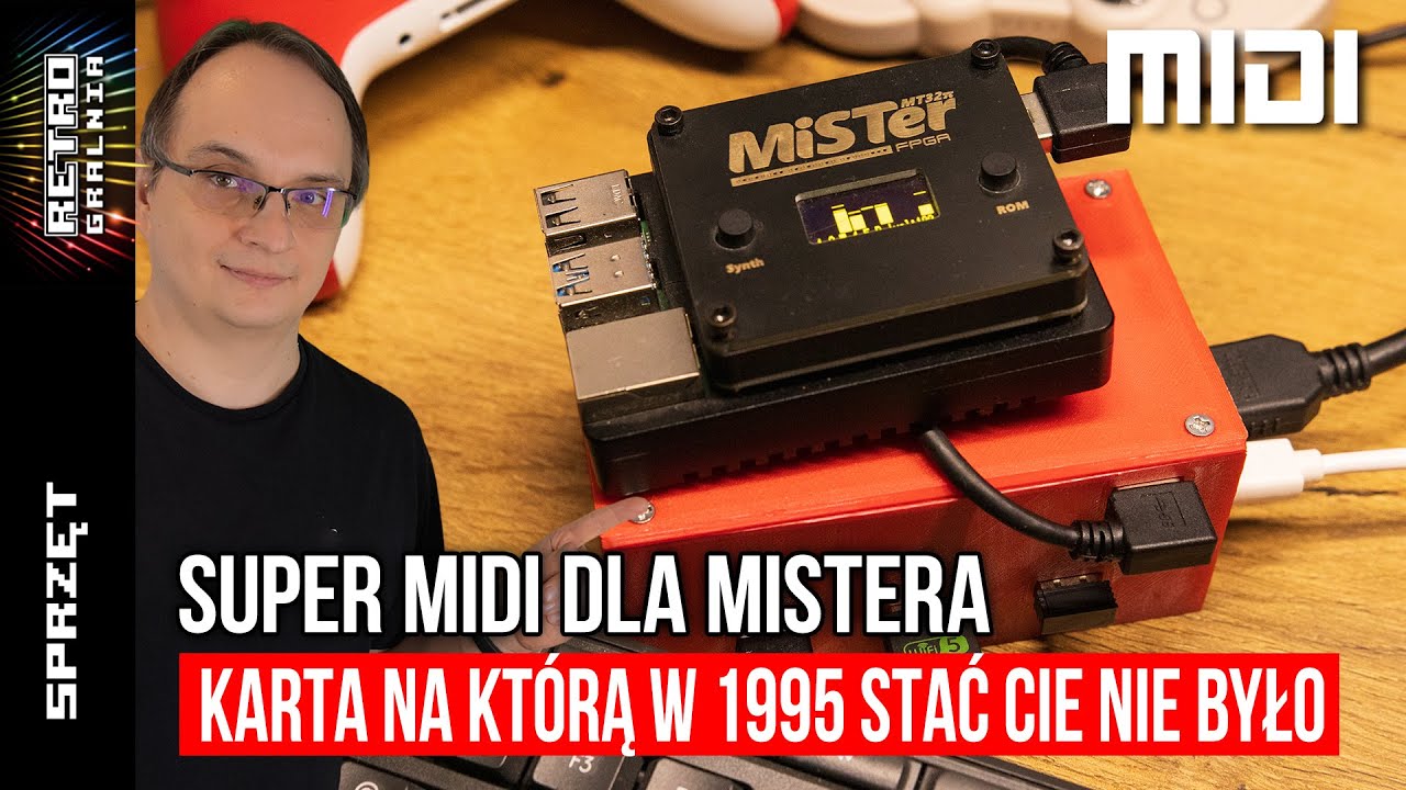 🎵 MT32-pi - karta MIDI dla MiSTERa i nie tylko  [RG#566]