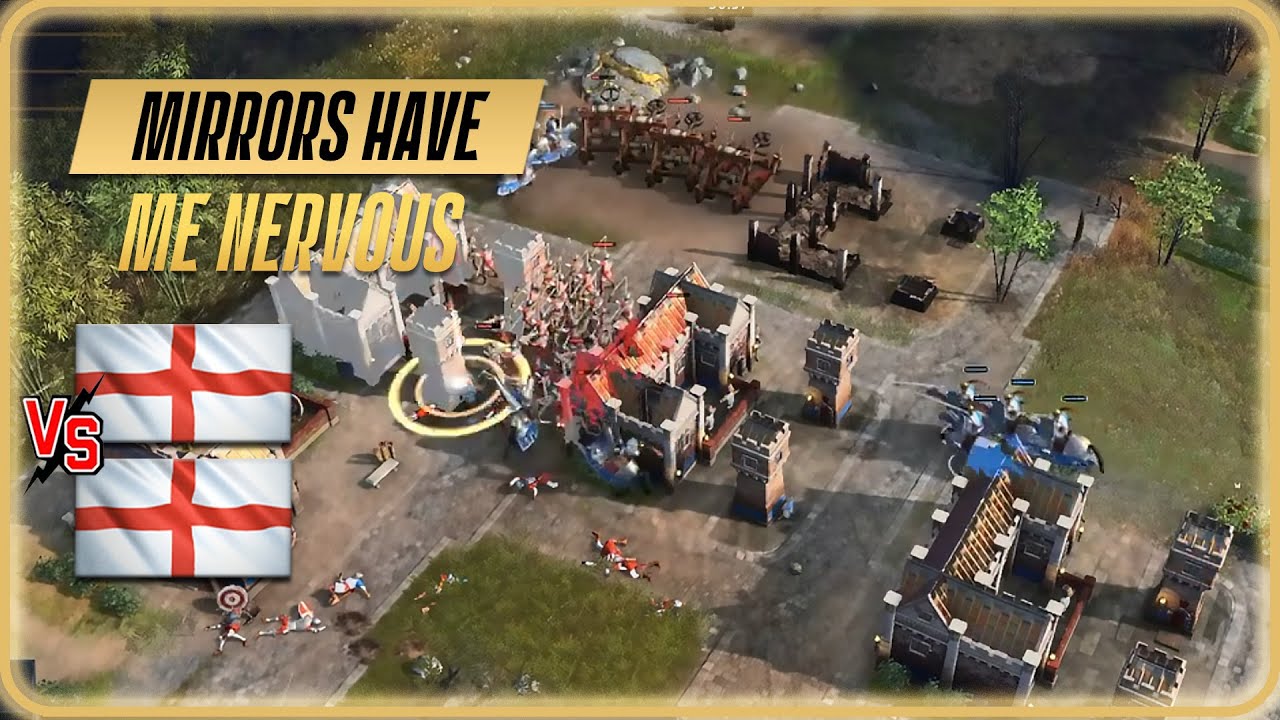 Mirrors Have Me Nervous | Eng vs Eng | RM 1v1 | AOE4 | [Reupload]