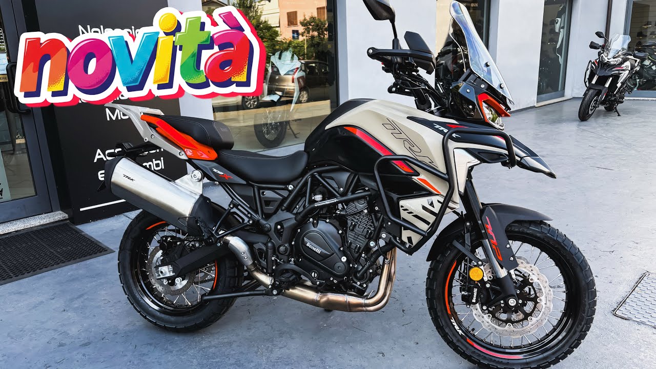 Nuova BENELLI TRK 702X 2025 Dal vivo per voi !