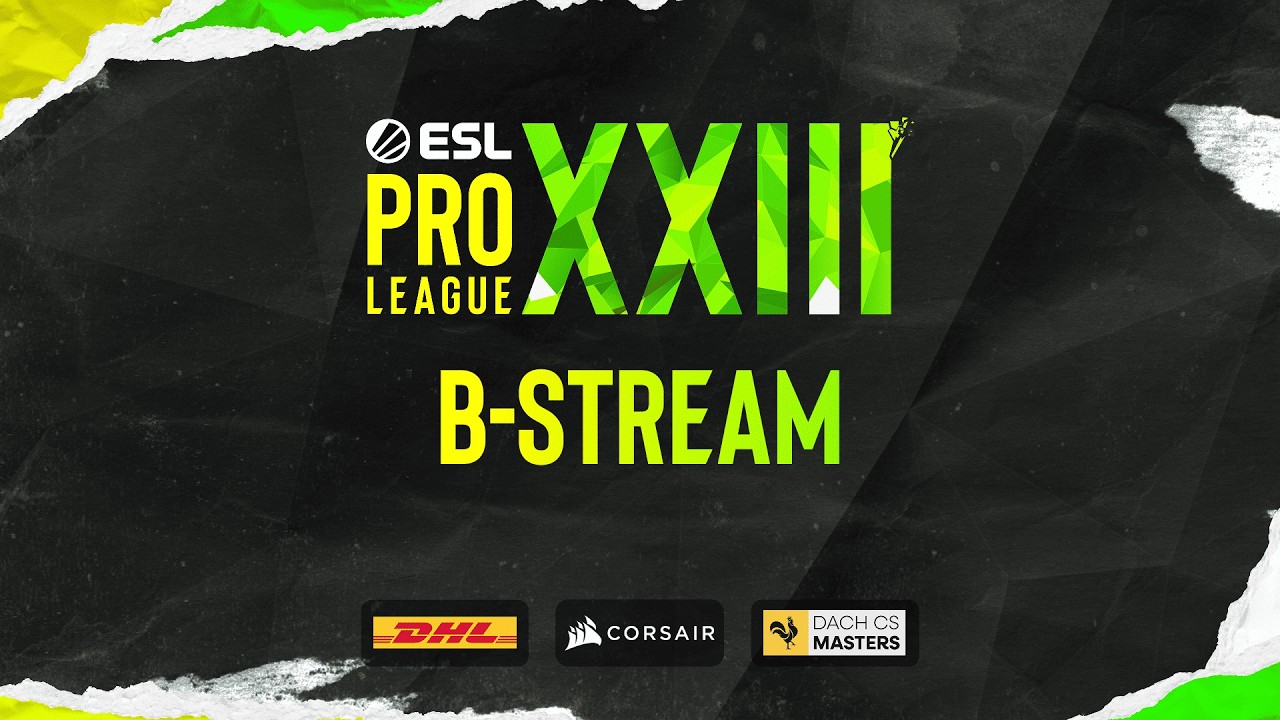 [GER] Stage 1 Round 1 | B-Stream | ESL Pro League Season 23 | Official German Broadcast