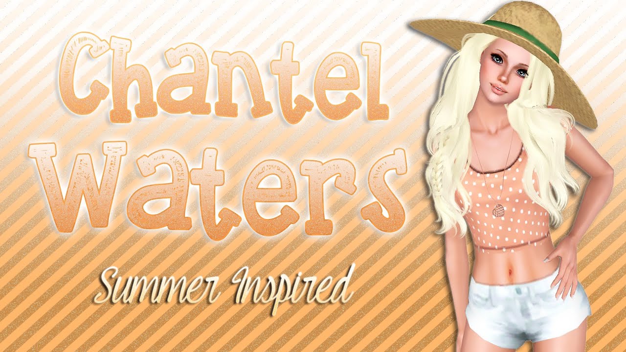 The Sims 3: Create A Sim - Chantel Waters (Summer Inspired)