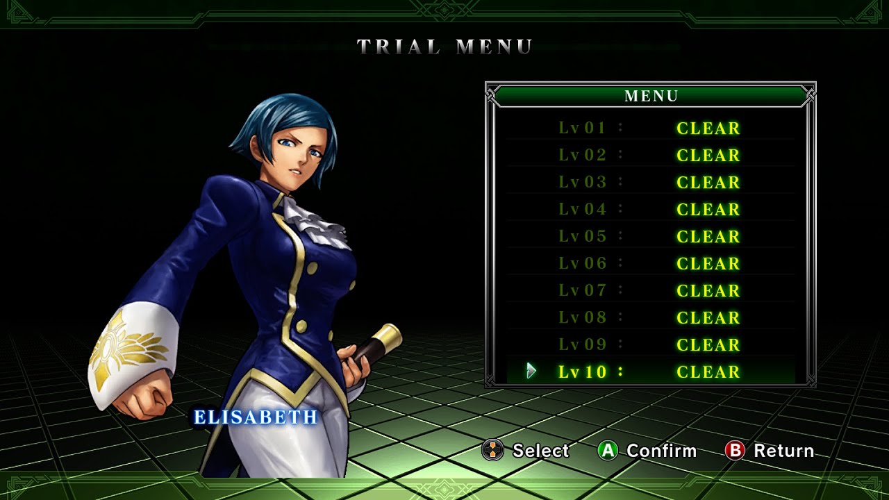 The King of Fighters XIII | Elisabeth Blanctorche TRIALS