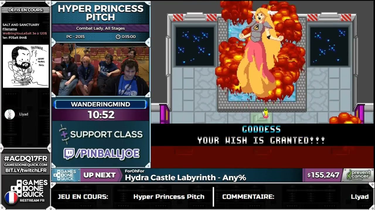 Hyper Princess Pitch (Combat Lady, All Stages) [AGDQ2017]