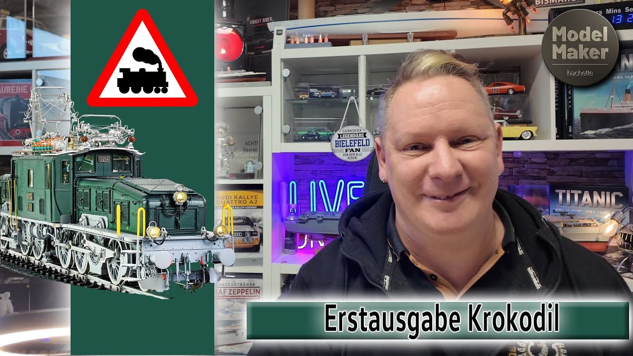 Hp1 - Grünes Licht für das Krokodil von Hachette! Ausgabe 1