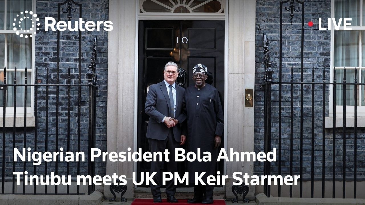 LIVE: Nigerian President Tinubu meets Keir Starmer