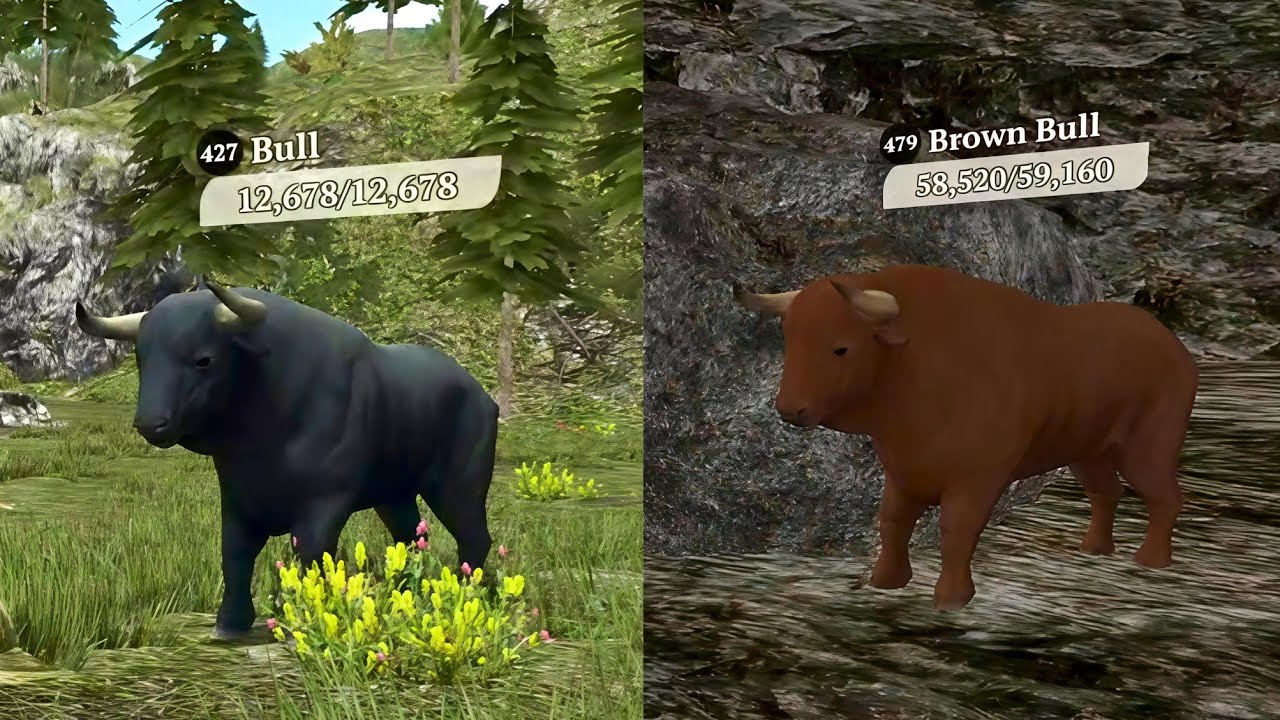 The Wolf - Bull vs Brown Bull 🏆 | Which is Harder To Defeat?