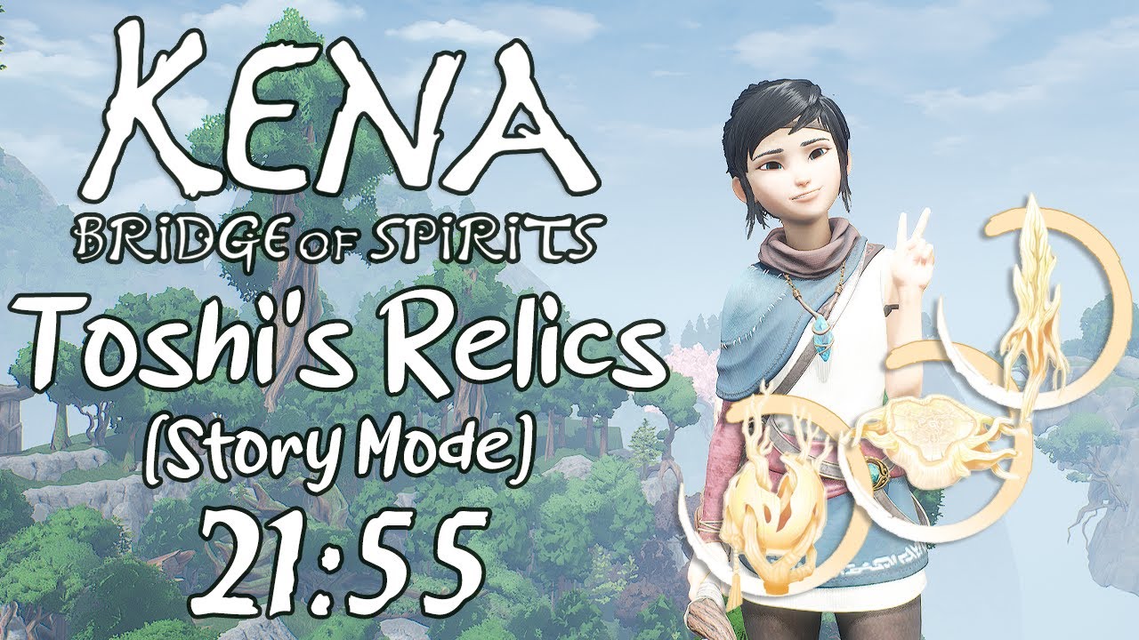 Kena: Bridge of Spirits Toshi's Relics (Story Mode) Speedrun in 21:55