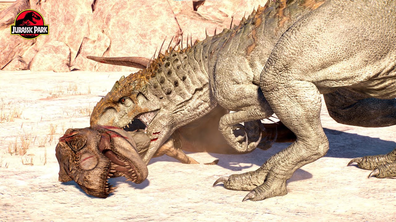 All LARGE AND MEDIUM SIZE CARNIVORE DINOSAUR BATTLE ROYALE – ULTIMATE JURASSIC SHOWDOWN! 🦖🔥