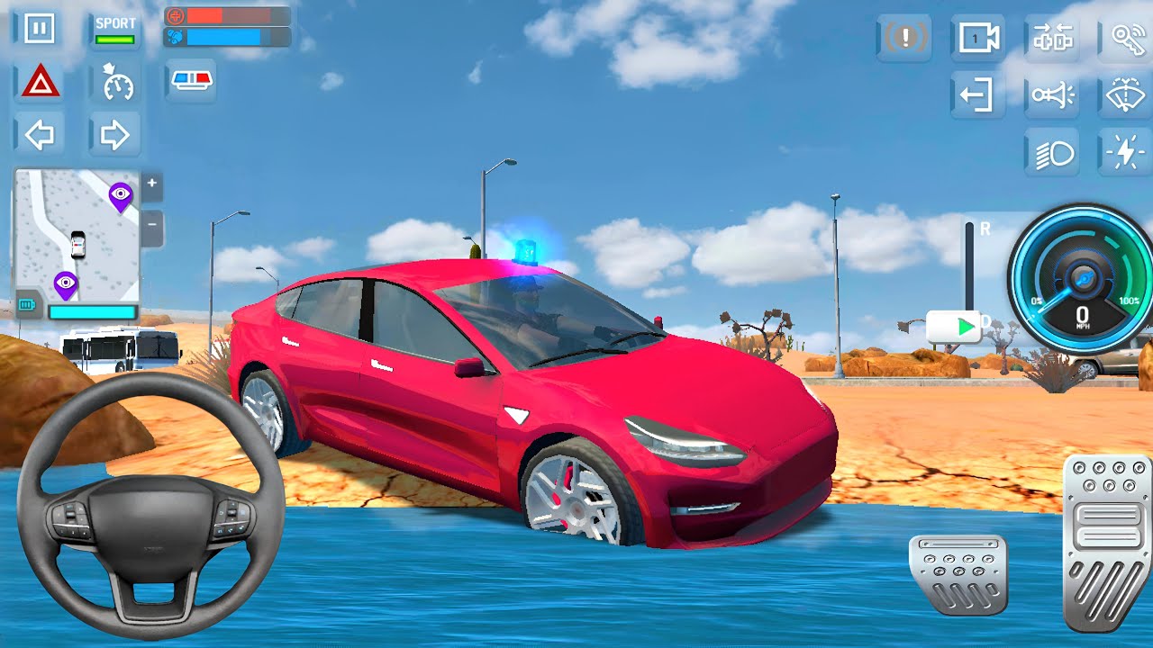 New Police Officer Patrol Simulator -Police Car Simulator 2025 -Car Game Android GamePlay#policecars