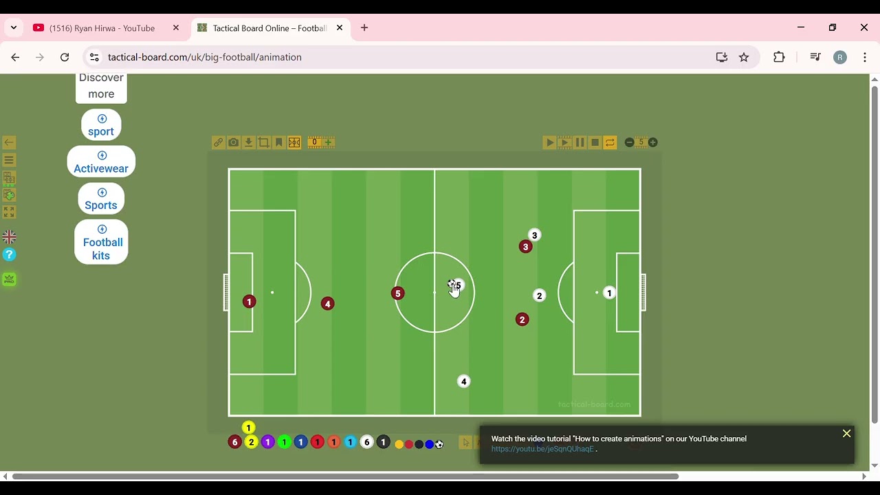 Tactical Board Online – Football 11 vs 11 Soccer 11   tactical board com   Google Chrome 2026 01 31