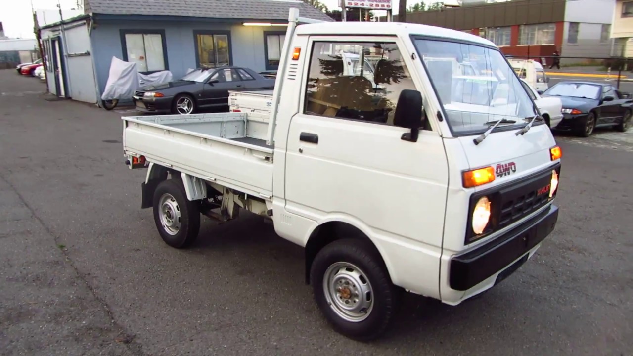 Daihatsu HIJET truck 1985 AWD low mileage,  S66-142439
