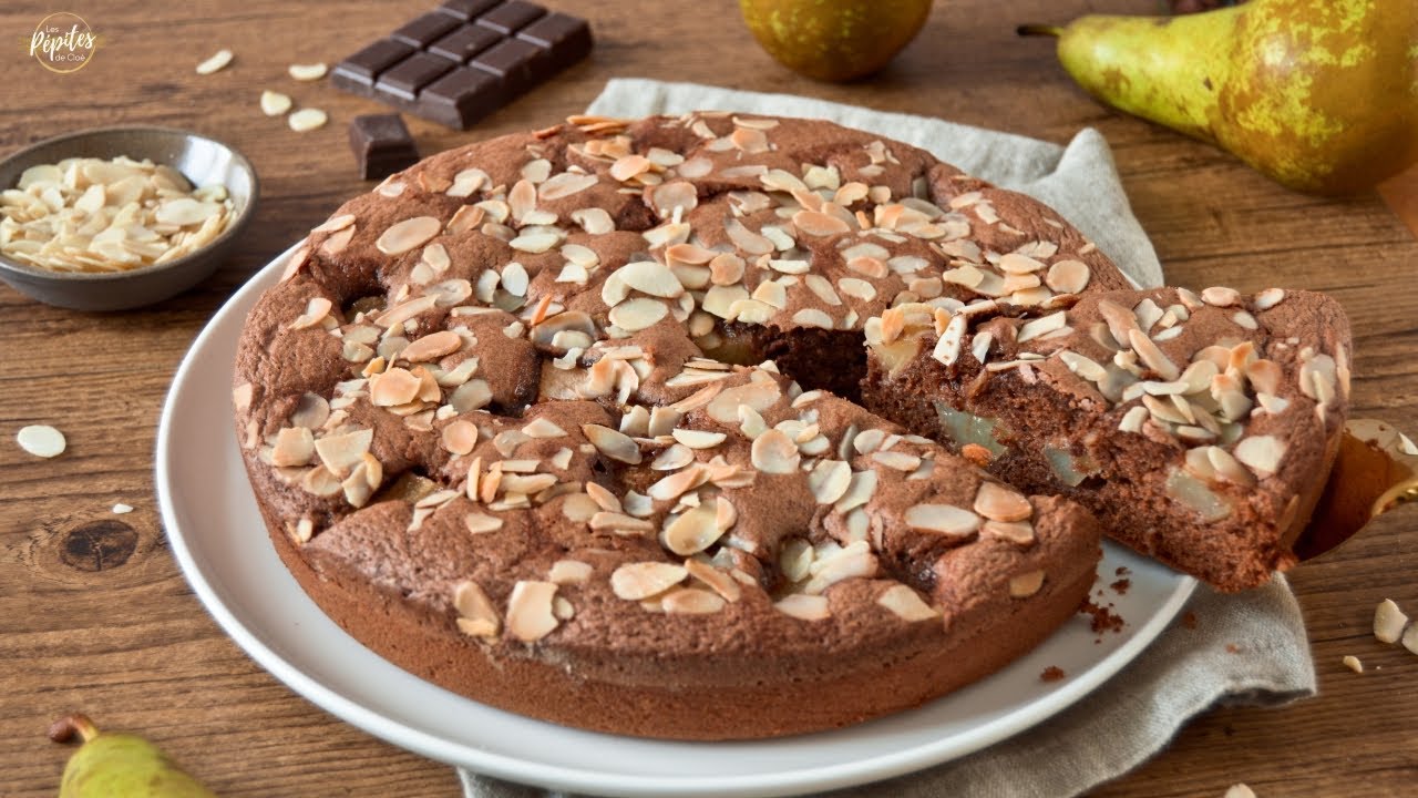 Moelleux Chocolat Amande et Poire !