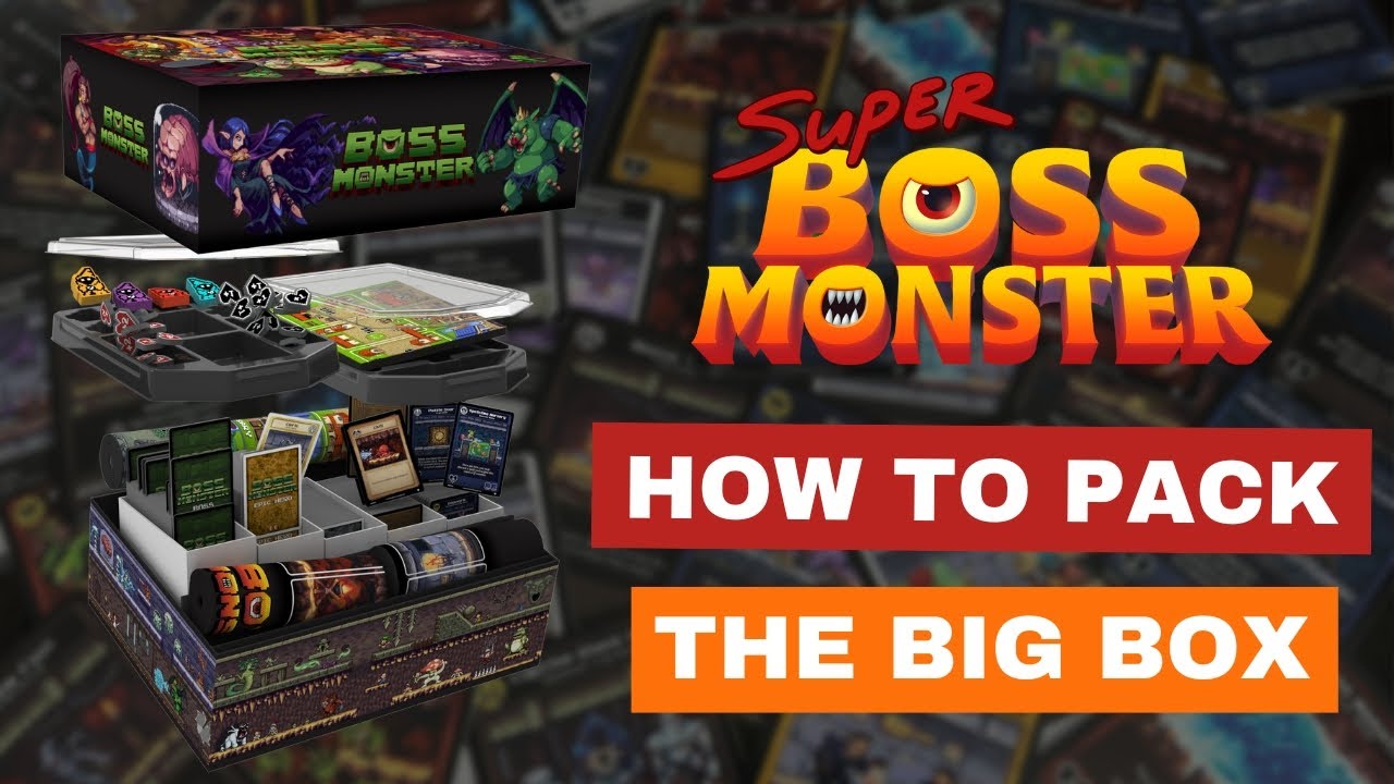 Packing the Boss Monster Big Box