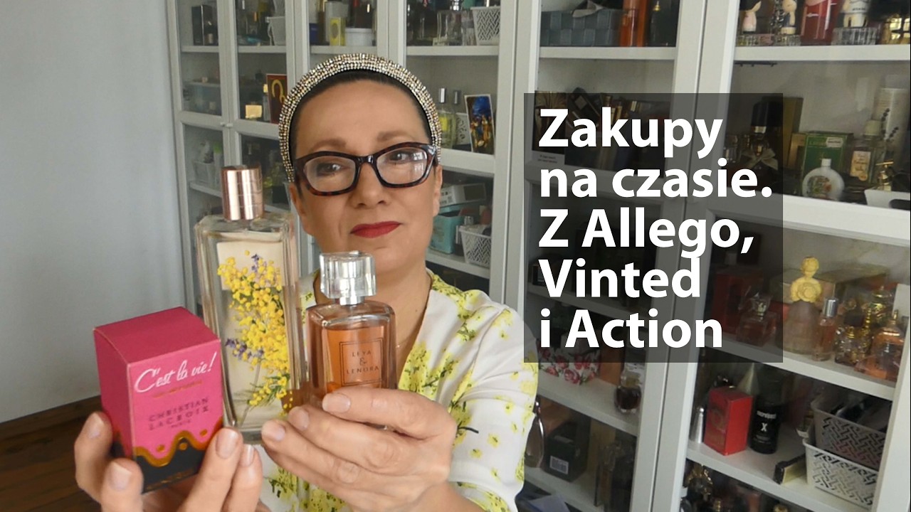Perfumy mimozowe, wylicytowane miniaturki i ... znowu Action
