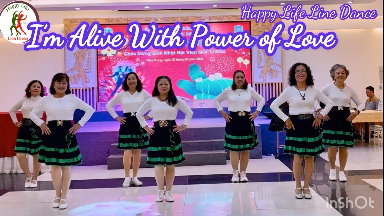 I’m alive with power of love line dance