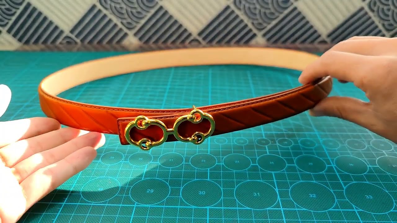 How to make a women's belt