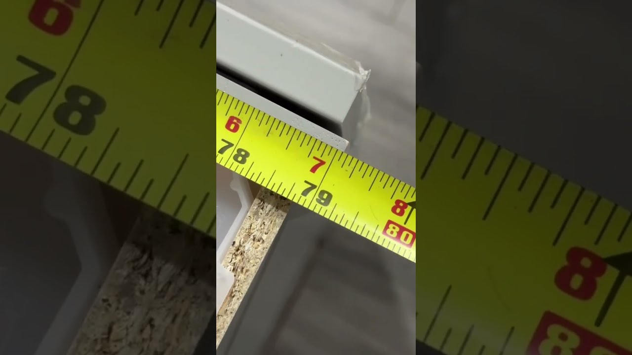 Measuring for countertop