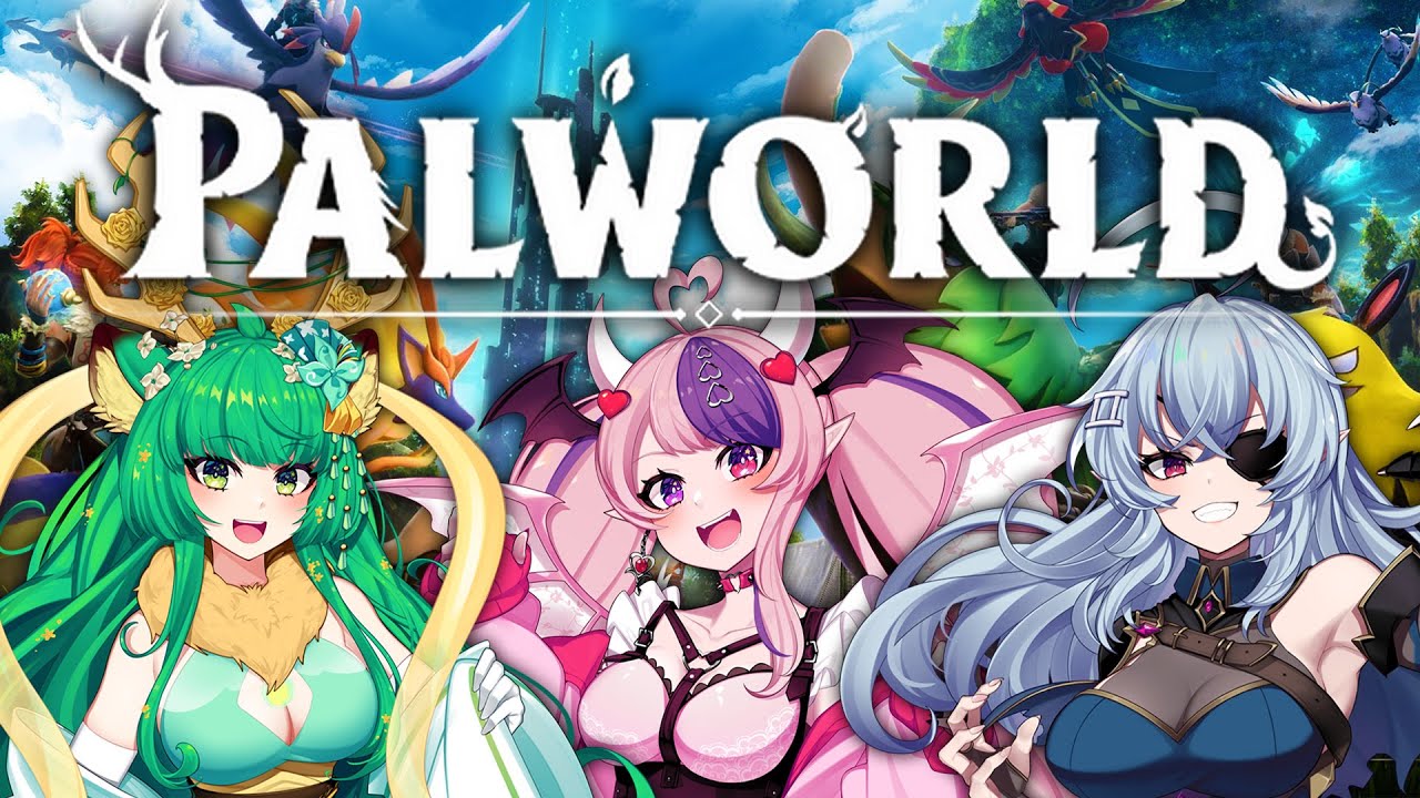 Fresh Palworld Server With Geega & Haruka!