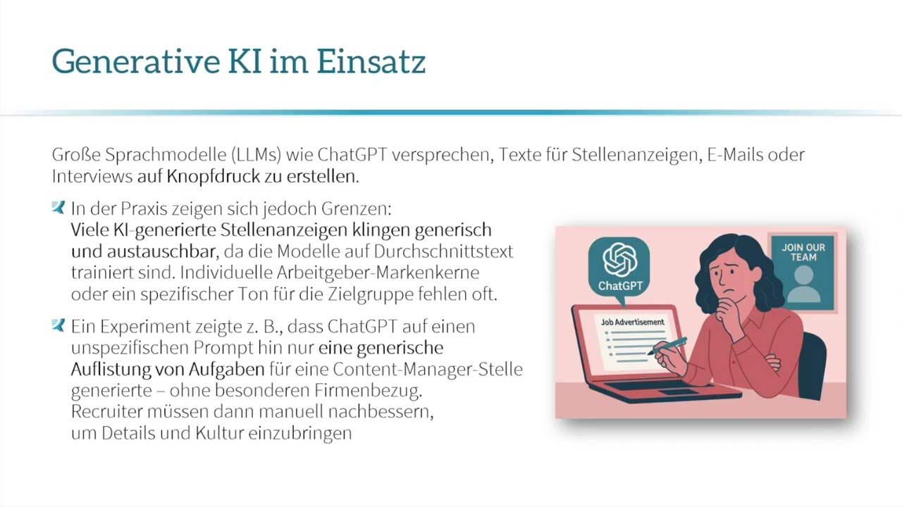 Empfehlungsbund - Fachvortrag KI im Recruiting